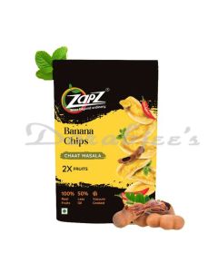 ZAPZ SNACKS BANANA CHAAT MASALA CHIPS 90G