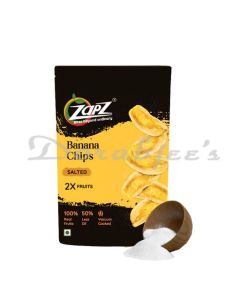 ZAPZ SNACKS BANANA SALTED CHIPS 90G