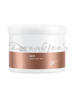 WELLA PROFESSIONALS FUSION INTENSE REPAIR HAIR MASK  SILK AMINO ACIDS FOR DAMAGED FRIZZY HAIR500G