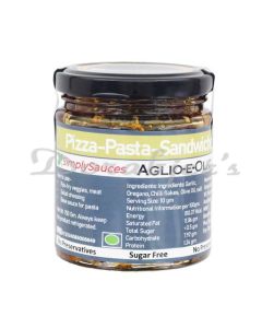 SIMPLY SAUCES AGLIO E OLIO 150ML ITALIAN SAUCE USED FOR PASTA, SAUTEED VEGGIES & MEAT AND SALADS