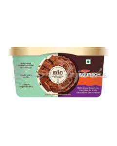 NIC BRITANNIA BOURBON ICE CREAM 500ML