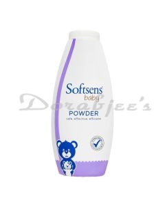 SOFTSENS BABY POWDER ENRICHED WITH PATCHOULI & OLIVE 400G