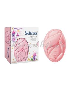 SOFTSENS KIDS PRINCESS SOAP WITH SHEA BUTTER & MILK CREAM 75G
