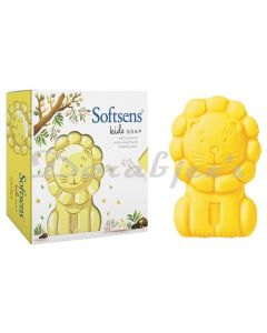 SOFTSENS KIDS SAMBA  SOAP WITH SHEA BUTTER & MILK CREAM 75G