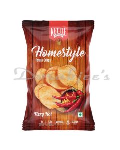 ME KETTLE 125G HOMESTYLE POTATO CRISPS FIERY HOT