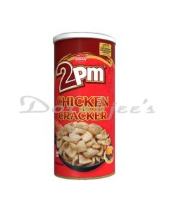 2PM  CHICKEN FLAVORED CRACKER  READY TO EAT SNACKS CAN 125G