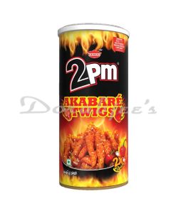 2PM AKABARE TWIGS CAN HOT CRUNCHY STICKS READY TO EAT VEG SNACKS XTREME CAN 125G