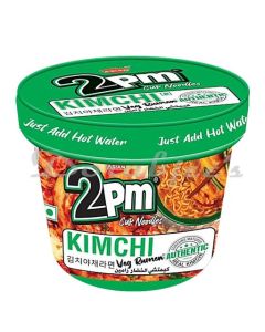 2PM  KIMCHI VEG KOREAN RAMEN CUP  CONTAINS MATURED AUTHENTIC REAL KIMCHI  INSTANT VEG NOODLE CUP 70G