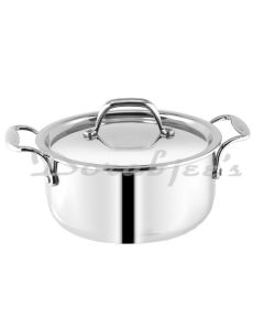 FACKELMANN TRIPLY CASSEROLE 20CM WITH LID