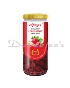 CAFUNES DRIED STRAWBERRY 16 G FREEZE DRIED  STRAWBERRY FOR SWEET MOMENTS