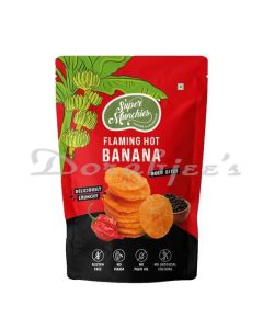 SUPER MUNCHIES FLAMING HOT BANANA CHIPS 80G