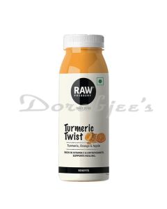 RAW PRESSERY TURMERIC TWIST TURMERIC ORANGE APPLE JUICE 250ML