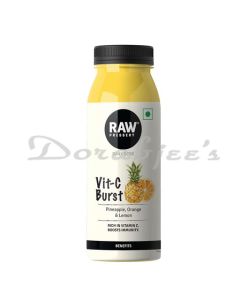 RAW PRESSERY VIT C BURST PINEAPPLE LEMON ORANGE JUICE 250ML