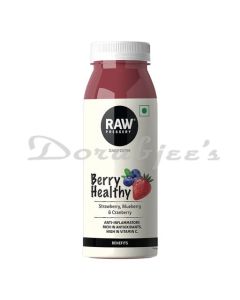 RAW PRESSERY BERRY HEALTH STRAWBERRY BLUEBERRY CRANBERRY JUICE 250ML