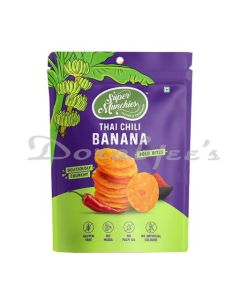 SUPER MUNCHIES THAI CHILI BANANA CHIPS 80G