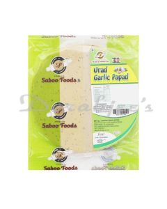 SABOO FOODS URAD GARLIC PAPAD 200G