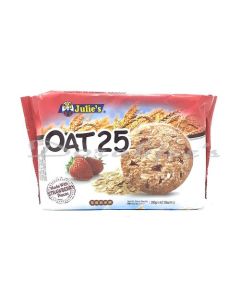 JULIES OAT 25 STRAWBERRY COOKIES 200G