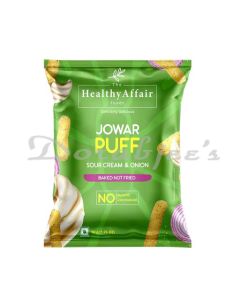 HEALTHY AFFAIR BAKED JOWAR PUFF 50G FREE FROM ADDED PRESERVATIVES
