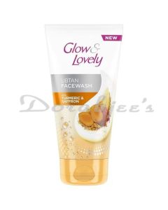 GLOW & LOVELY UBTAN TURMERIC & SAFFRON FACE WASH 150G