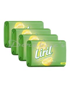 LIRIL LIME FRESH BATH SOAP 4X100G