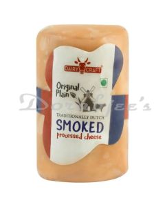 DAIRY CRAFT SMOKED PROCESSED CHEESE  PLAIN BLOCK FRESHLY SLICED