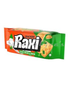 RAXI CRACKERS SOUR CREAM AND ONION 72G