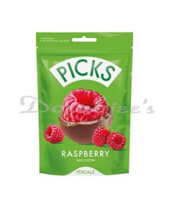 PERGALE PICKS FREEZE DRIED RASPBERRIES WITH MILK CHOCOLATE 90G