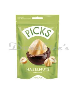 PERGALE PICKS HAZELNUTS WITH DARK CHOCOLATE 90G