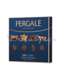 PERGALE CLASSIC ASSORTED DARK CHOCOLATE  WITH FILLING 114G