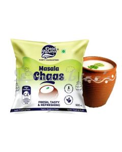 DESI FARMS MASALA CHAAS LASSI POUCH 500 ML