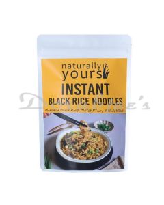 NATURALLY YOURS BLACK RICE INSTANT NOODLES WITH TASTEMAKER NO MAIDA 175G