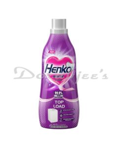 HENKO MATIC TOP LOAD DETERGENT LIQUID 1 L WITH NANO FIBER LOCK TECHNOLOGY999%GERM PROTECTION