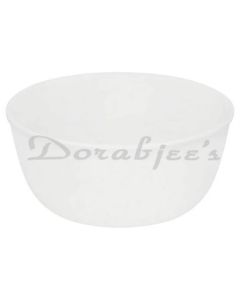 SANJEEV KAPOOR WHITE CORELLE SHAPE BOWL 4  SET OF 1 PC