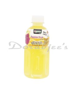 UGLOBE PASSION FRUIT JUICE WITH CHEW NATA DE COCO 320ML