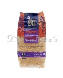 TATE N LYLE UNREFINED DEMERARA SUGAR 500G