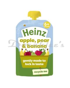 HEINZ BABY APPLE PEAR & BANANA PUREE 100G