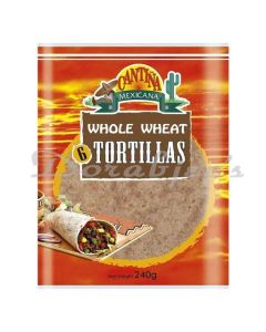 CANTINA WHOLE WHEAT TORTILLA 240G