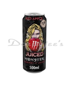 MONSTER BAD APPLE JUICED ENERGY DRINK TIN 500ML