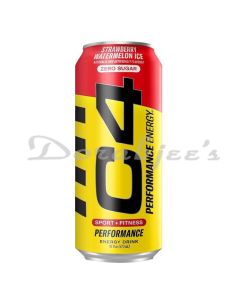 C4 STRAWBERRY ENERGY DRINK ZERO SUGAR 500ML