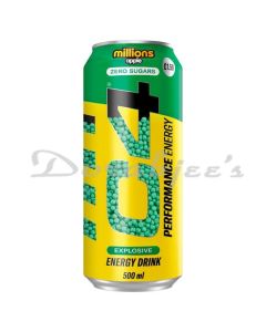 C4 MILLIONS APPLE  ENERGY DRINK 500ML