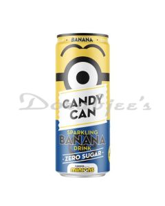 CANDY CAN BANANA DRINK ZERO ENERGY CAN 330ML