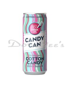 CANDY CAN COTTON CANDY DRINK ZERO SUGAR 330ML