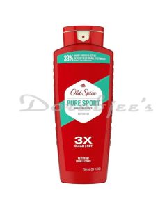 OLD SPICE PURE SPORT 3X BODY WASH 709ML