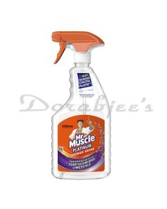 MR MUSCLE PLATINUM SHOWER SHINE LIQUID CLEANER 750ML
