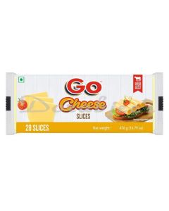 GOWARDHAN CHEESE SLICE PLAIN 28