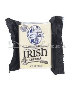 GLENSTAL VINTAGE IRISH CHEDDAR CHEESE 200G