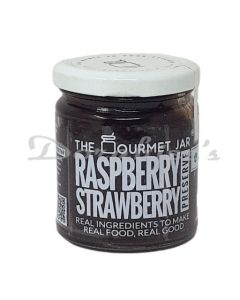 THE GOURMET JAR  RASP & STRAWB PRESRV 240G