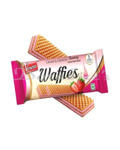 VENETTO STRAWBERRY CREAM WAFERS BISCUITS 60G