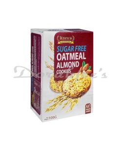 KAERS OATMEAL ALMOND SF COOKIES 100G