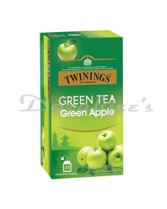 TWININGS GREEN TEA & APPLE 25S